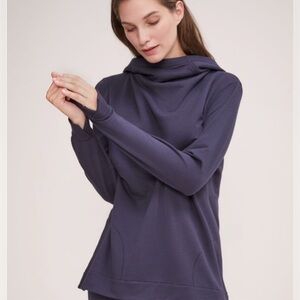 Cuyana French Terry Pima Cotton Modal Sweatshirt Hoodie Peru M